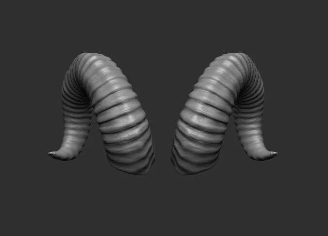 Рога 3д модель. 3д модель дьявола с рогами. horn 3д модель. рога zbrush. рожки 3д модель.