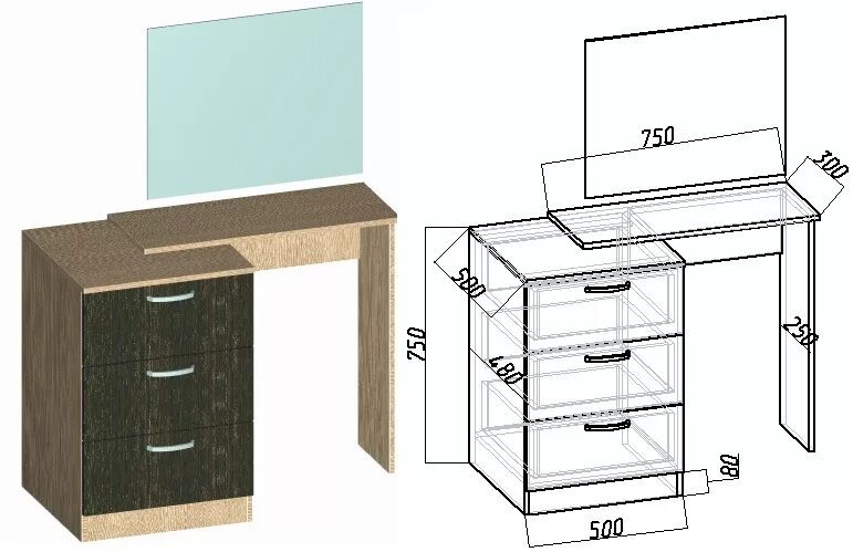 Стол туалетный «Паола 2205» бм671. Высота косметического столика. Косметический столик габариты. Трюмо габариты. Сборка стола туалетного