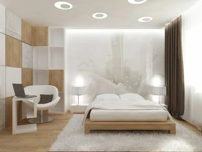 Bedroom design. Project by Design-Bureau YM. Дизайн спальни. Проект Дизайн-Бюро