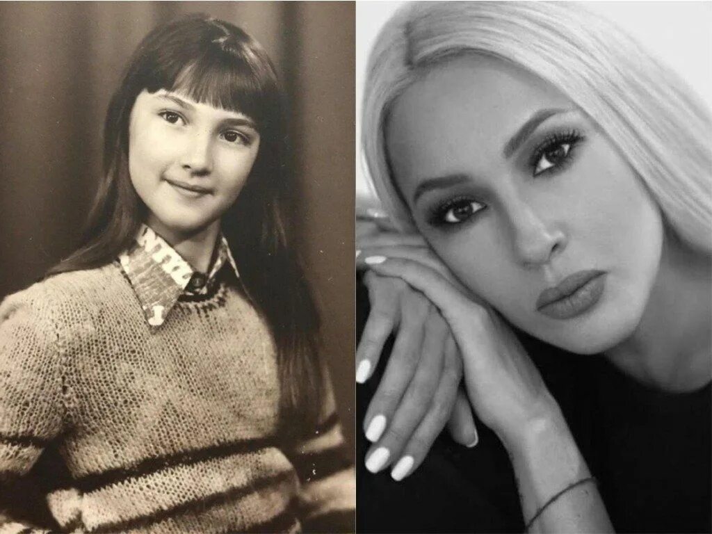 ФОТО: Лера Кудрявцева в детстве и юности (1970-1980 годы)