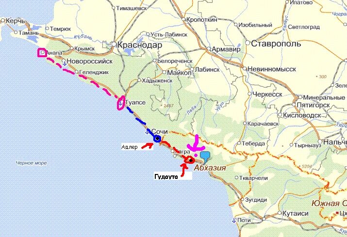 Адлер хадыженск. Карта Черноморского побережья Краснодарского края от Анапы до Туапсе. От Анапы до Туапсе. Маршрут поезда по Черноморскому побережью. Краснодар Туапсе карта.