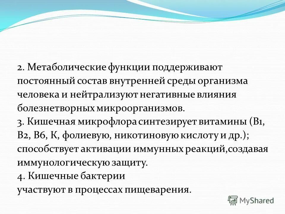 2 функции метаболизма