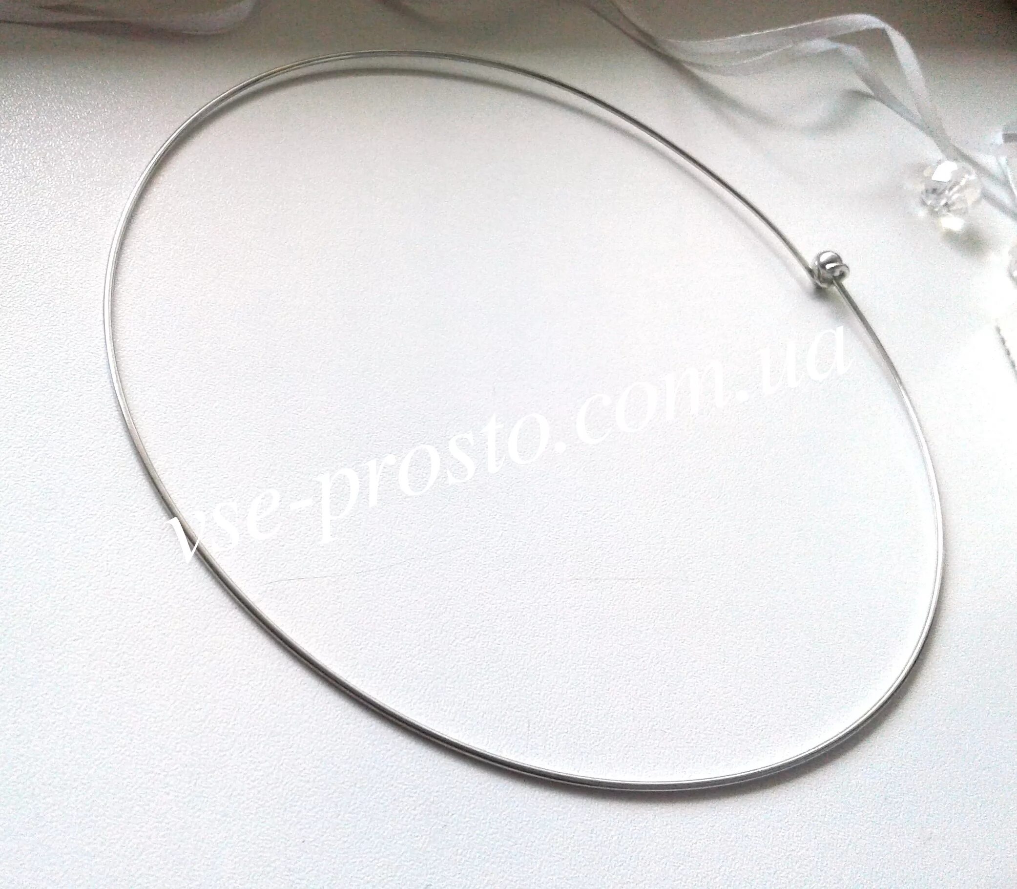 колье с серебряной основой. сделать обруч из полосы металла. основа для колье. обруч для подвески. колье на жесткой основе.