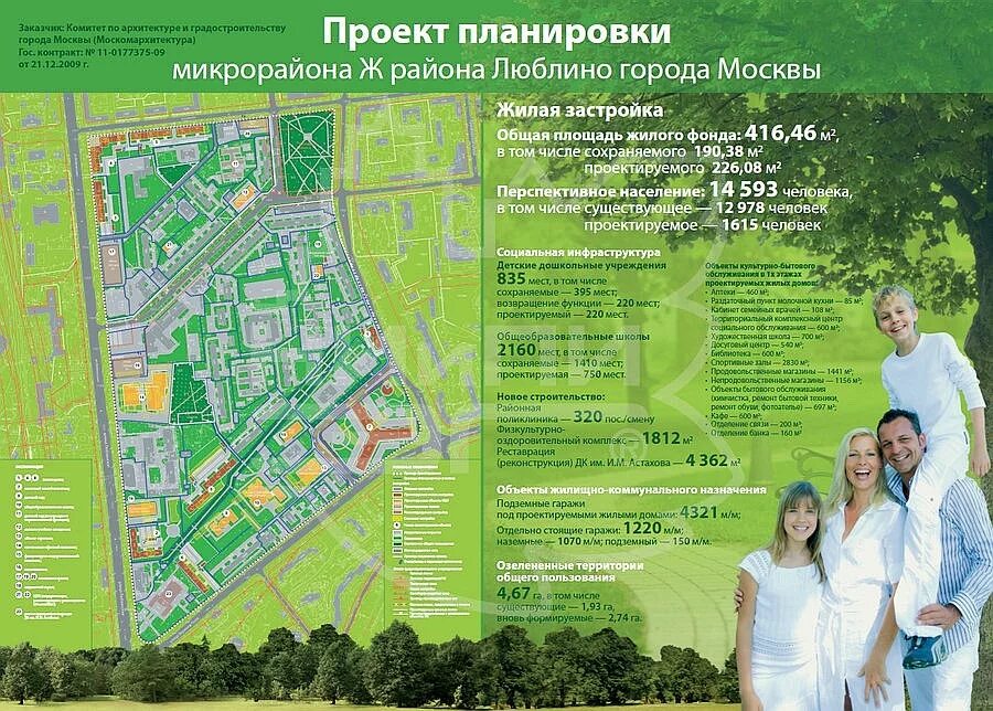 Люблино план района