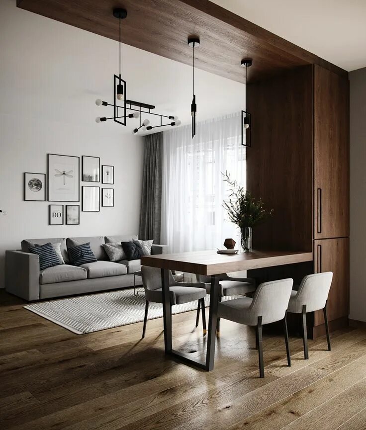 Duplex Apartment in Korolev, Russia by Pogodin Rogov Group Small apartment desig