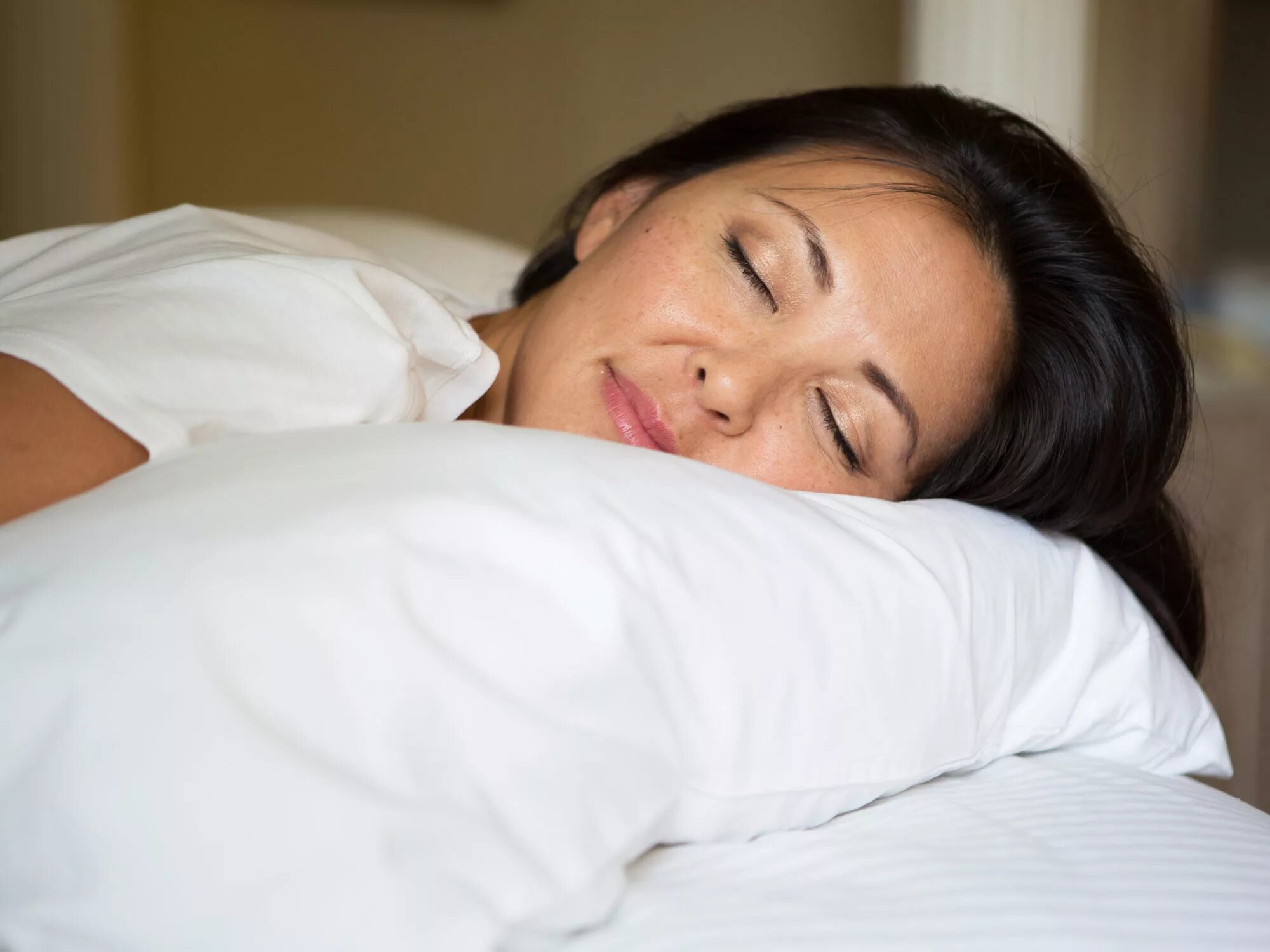 Improve sleep. Сон взрослой женщины.