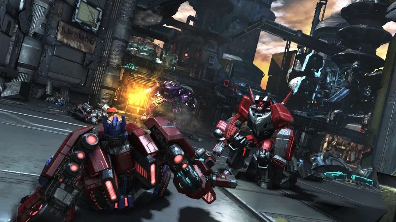 Игры transformers fall of cybertron