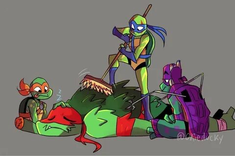 Rottmnt Images - 1k views special Teenage mutant ninja turtles art.