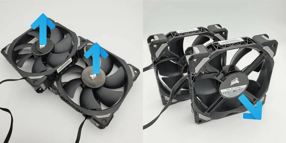 Кулер до Airflow. Fan Direction Airflow. Настройка кулеров корпуса. Edge-Core Fan Modules with Port-to-Power Airflow. Потоки кулера