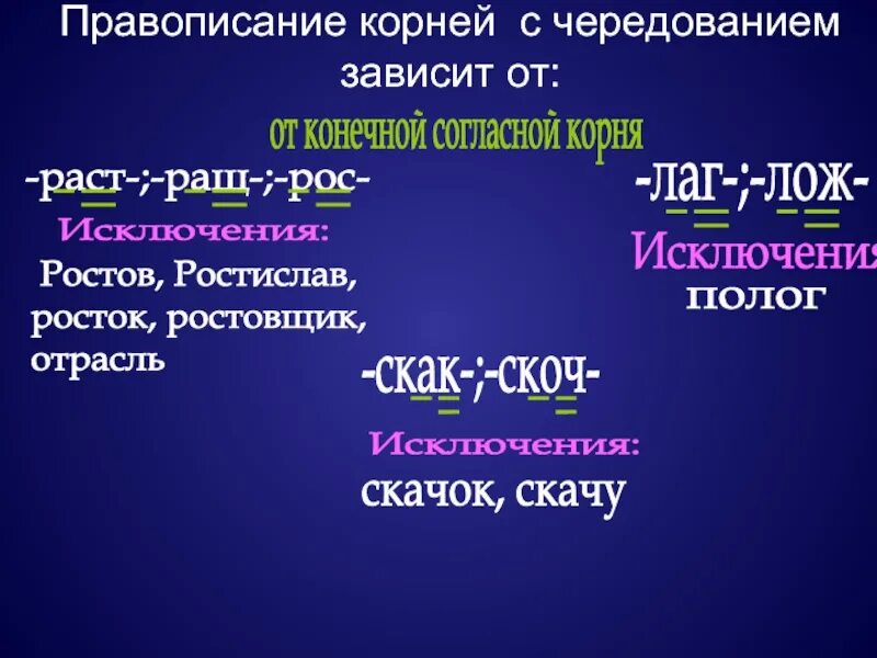 Предложение с корнем скач