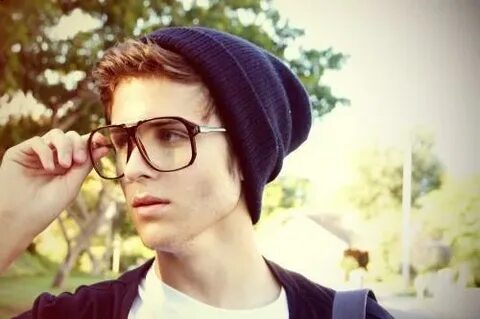 Nerdy boy