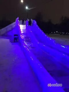 Ледяная горка в москве 400