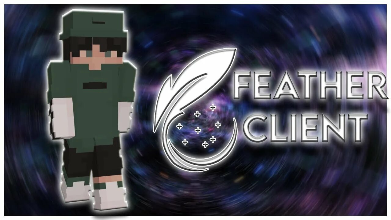 Feather client. Feather client minecraft. перо майнкрафт. feather client 1.16.5. feather client launcher.