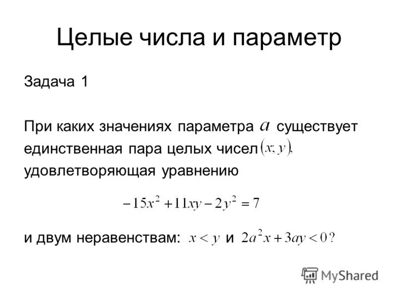 График целого числа. График целого числа