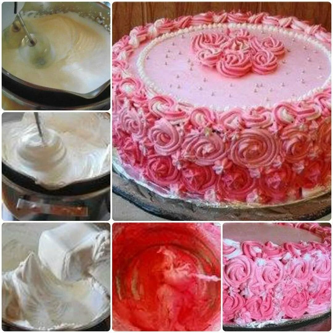 Как сделать правильный крем для торта. Крем мокрое безе. Украшение тортов для начинающих. Украшение торта кремом. Украшение торта кремом для начинающих.