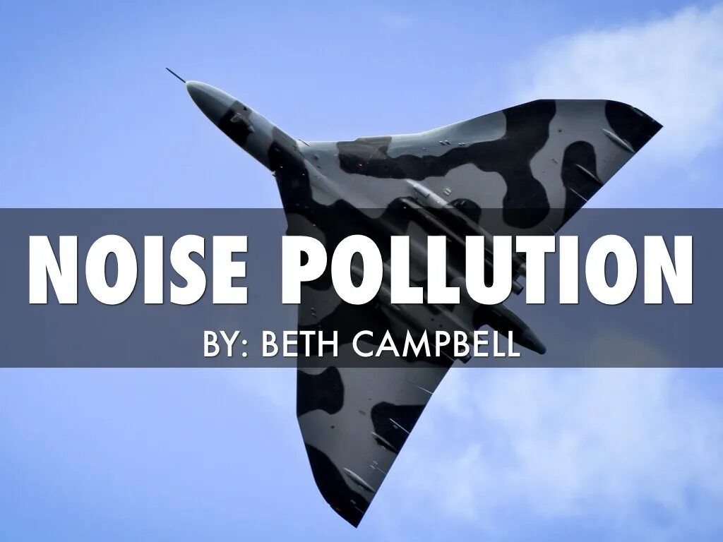 Noise pollution. Noise pollution
