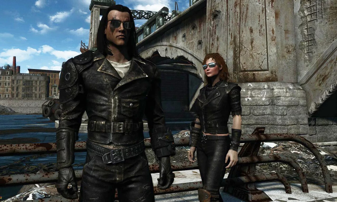 Фоллаут 4 мод костюм. Фоллаут 4 кожаная одежда. fallout 4 ретекстур кожаной одежды. фоллаут 3 кожаная одежда. кожаная одежда фоллаут 3 мод.