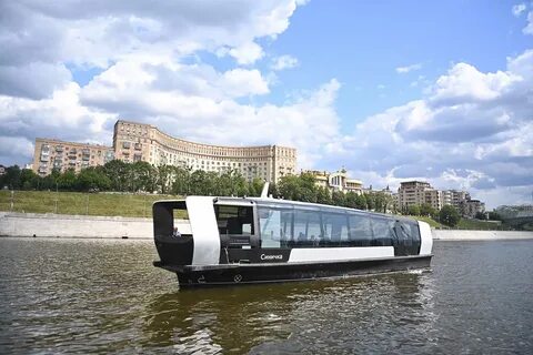 Трамвайчик по москве реке от киевского