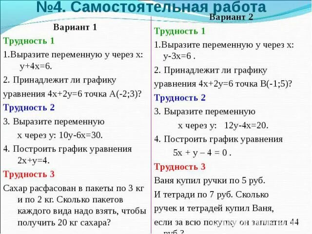 Работа с графиком 7 7 Картинки КОНТРОЛЬНАЯ РАБОТА ФУНКЦИЯ ЗАДАНА ФОРМУЛОЙ