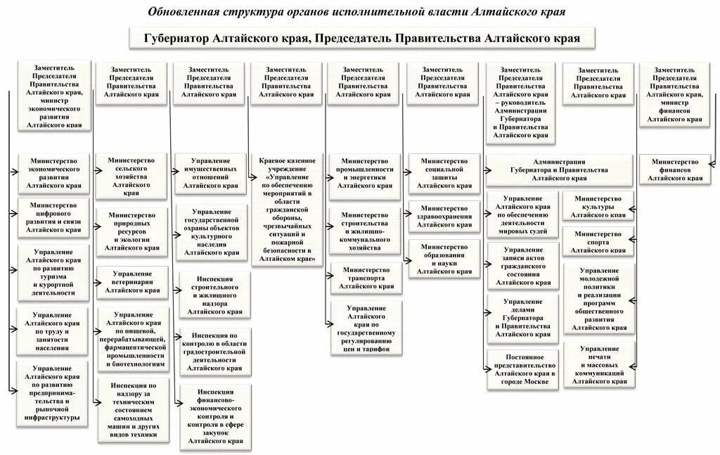 Структура алтайского края. Структура алтайского края