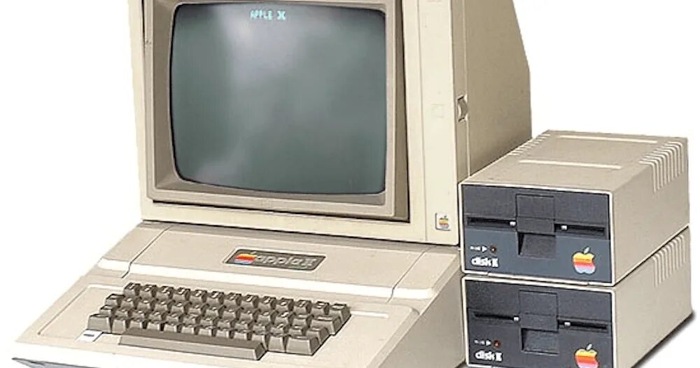 Компьютер страна производитель. Apple 2 компьютер. Четвертое поколение ЭВМ эпл. Apple II 1977. Четвертое поколение ЭВМ Apple 1.