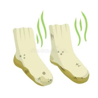 Foot socks smell