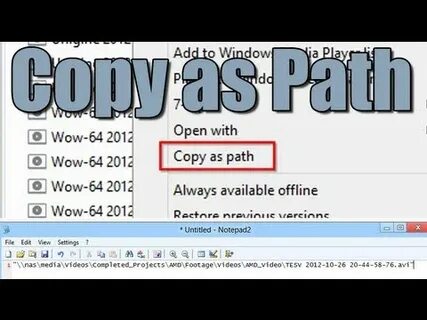Get full path