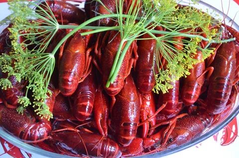 Красные морепродукты