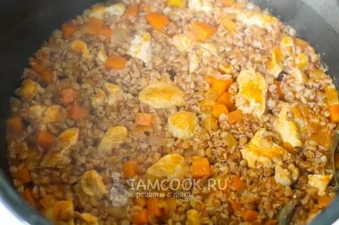Курица с гречкой в кастрюле рецепт