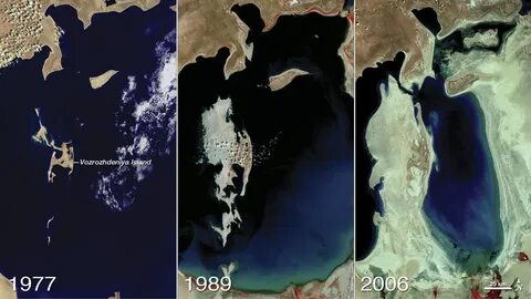Аральское море состояние