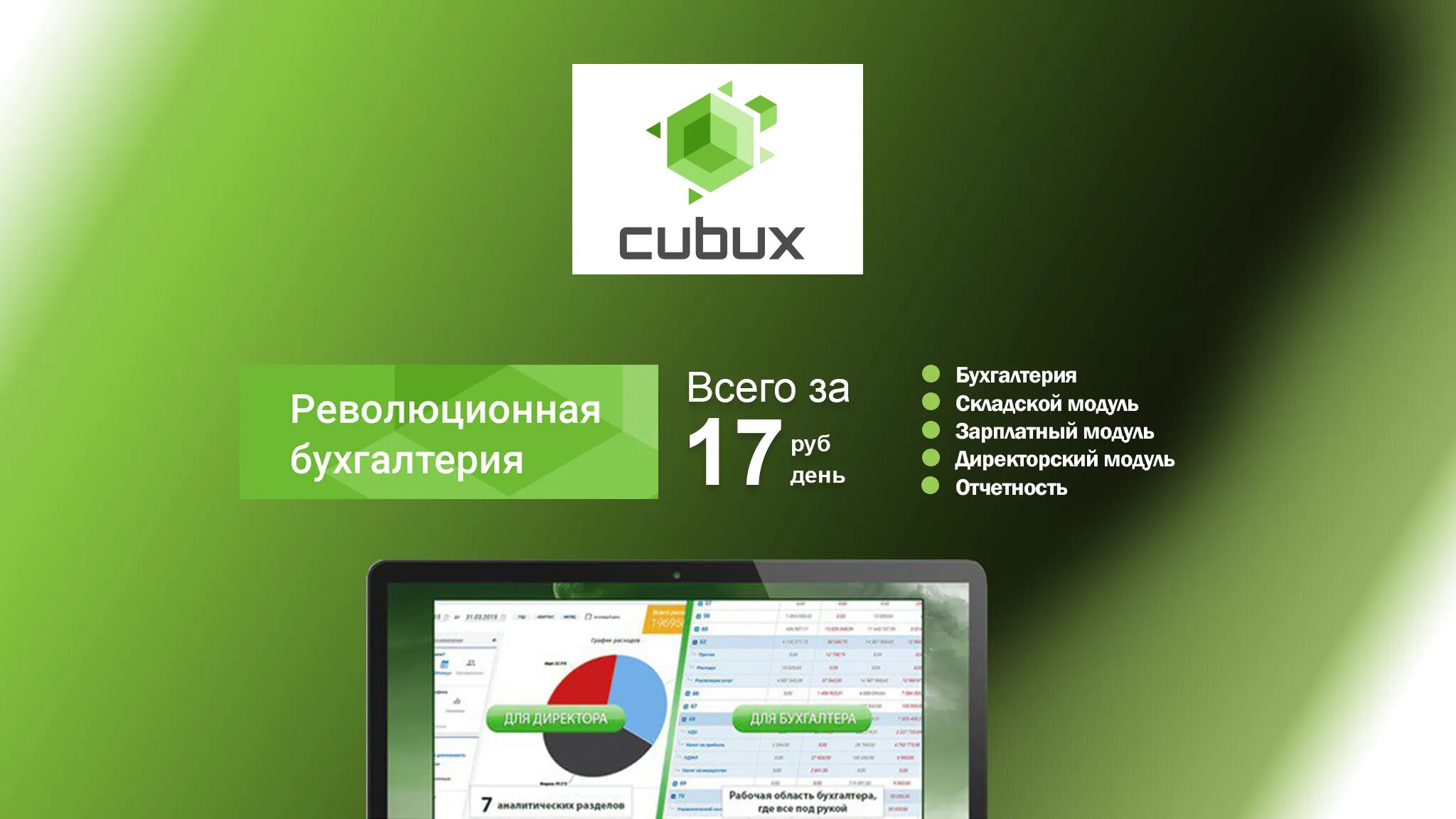 Cubux. Бухгалтерия сервис. Сервис бухгалтерии чат.