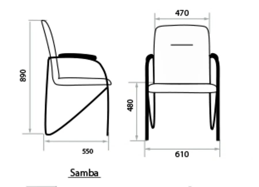 Стул Samba Chrome v18 1.007. Стул Самба габариты. Габариты стула самбы новый стиль. Стул Самба черный ширина 460 мм.