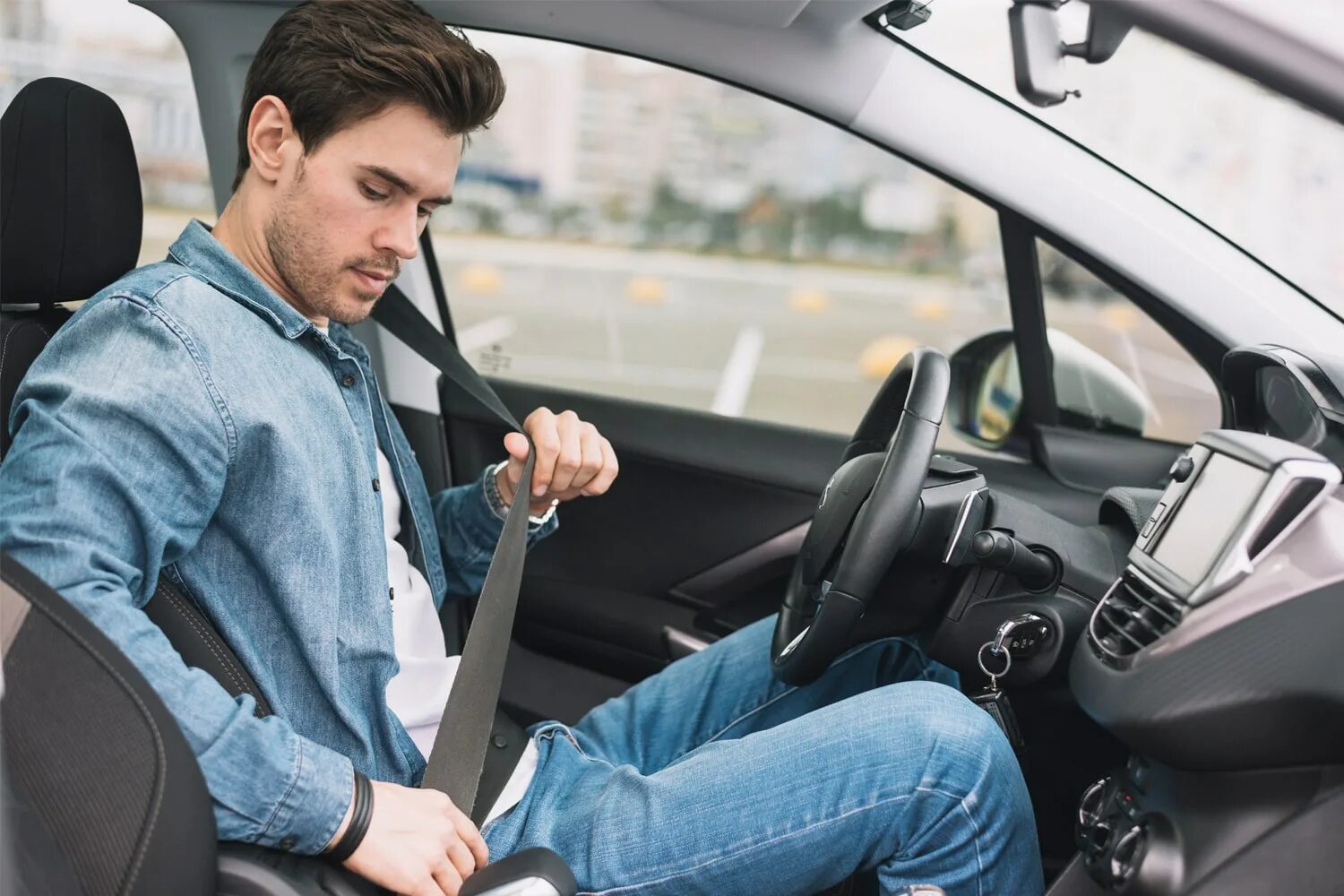 When you are on the car