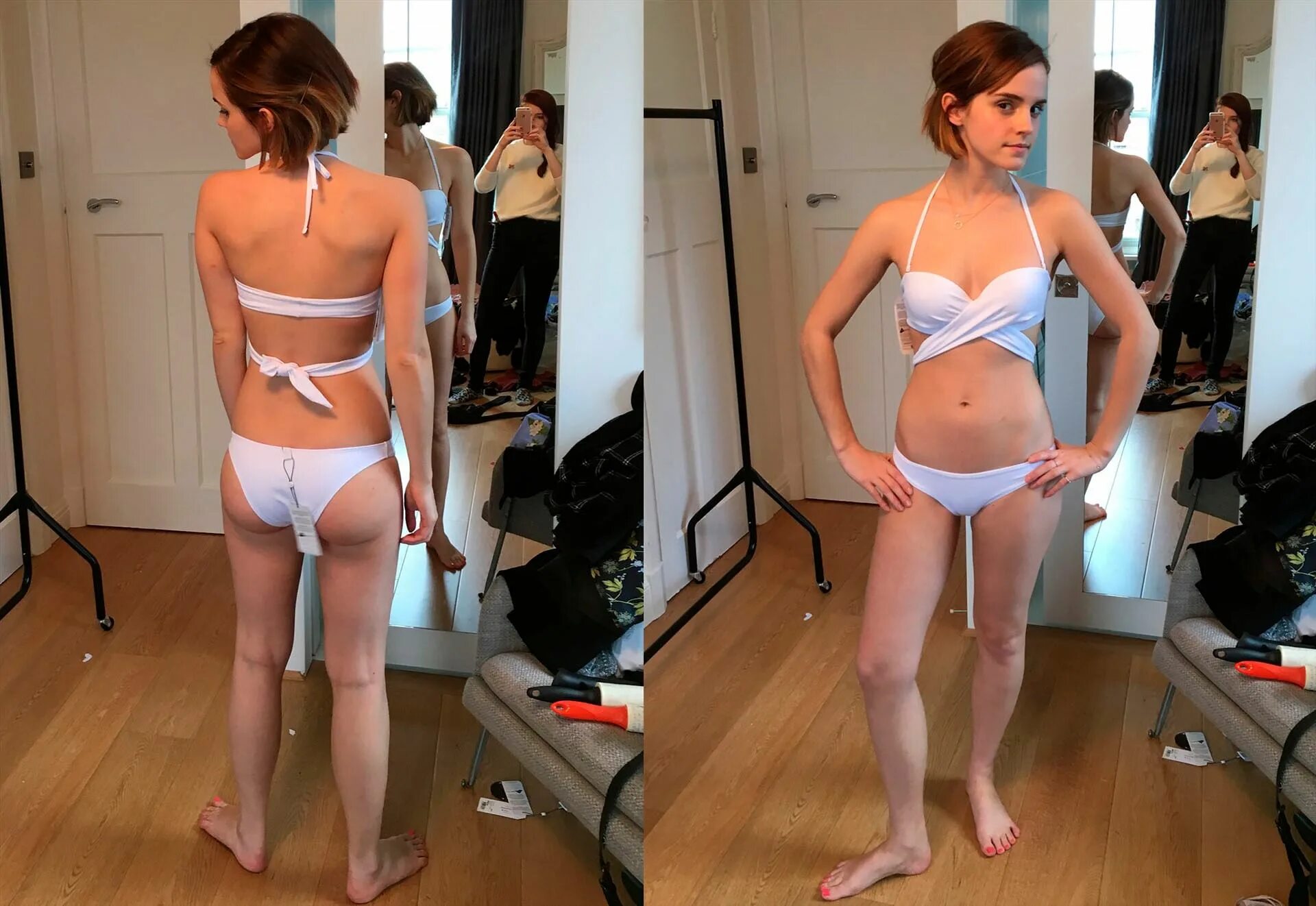 Emma Watson leaked. Слили одежды