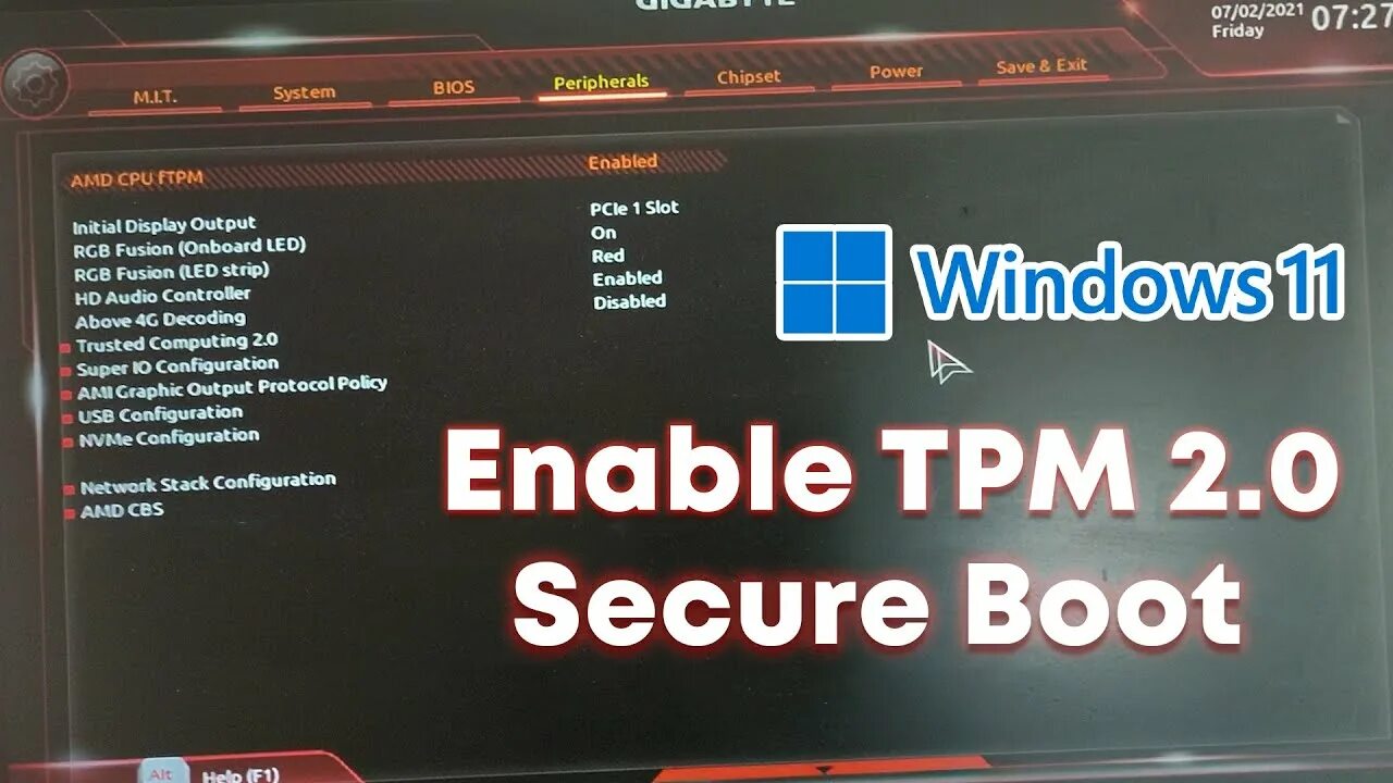 Secure boot и tpm. Secure Boot on Gigabyte motherboard. Gigabyte b450m s2h secure Boot. MSI enable TPM. SECUREBOOT И TPM 2.0.