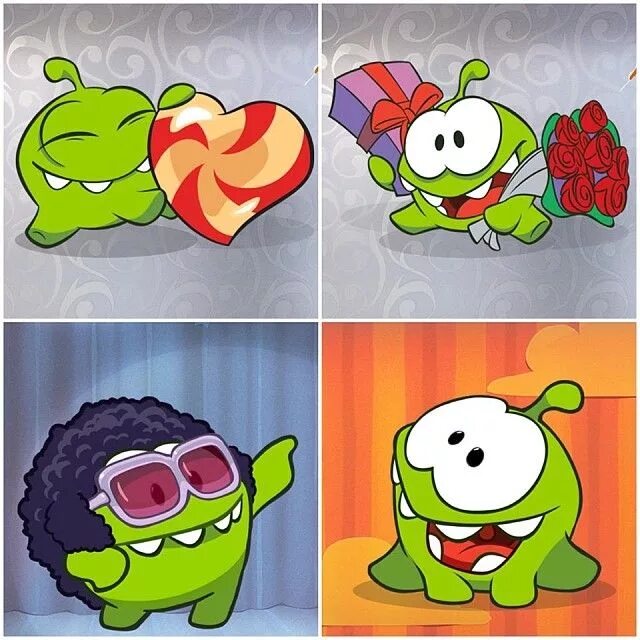 Cut the rope персонажи