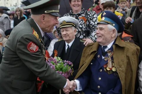 Встреча дня победы