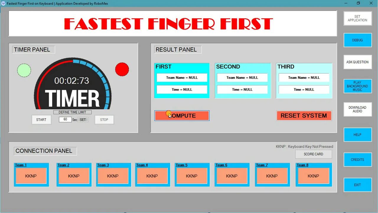 First software used. Fastest finger first. fast panel. machine fast finger. faster finger first software.