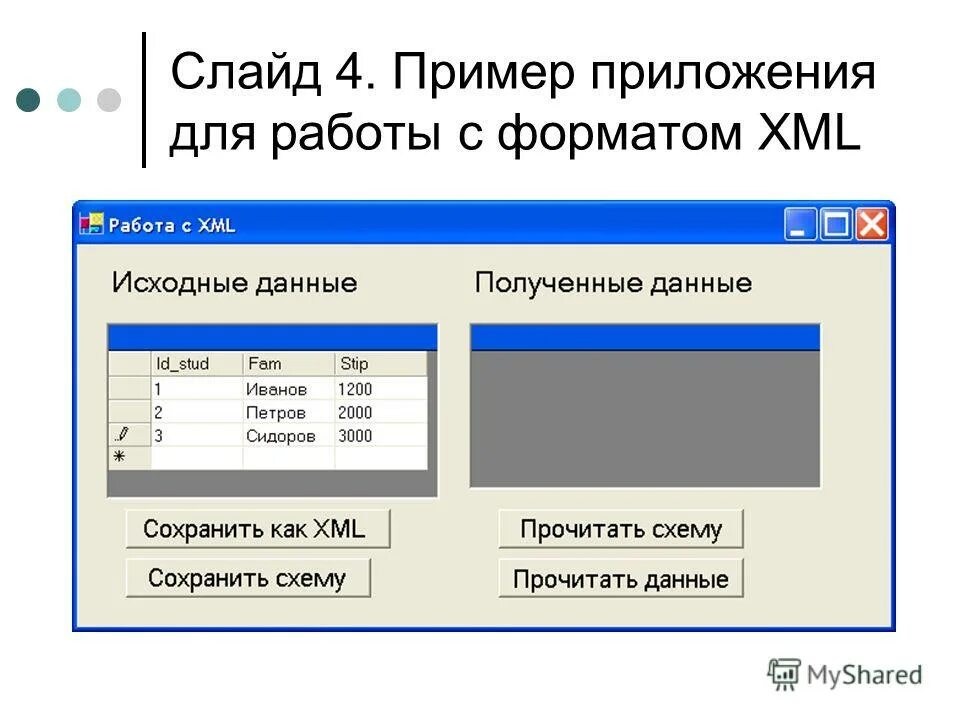 Параметр свойство формы