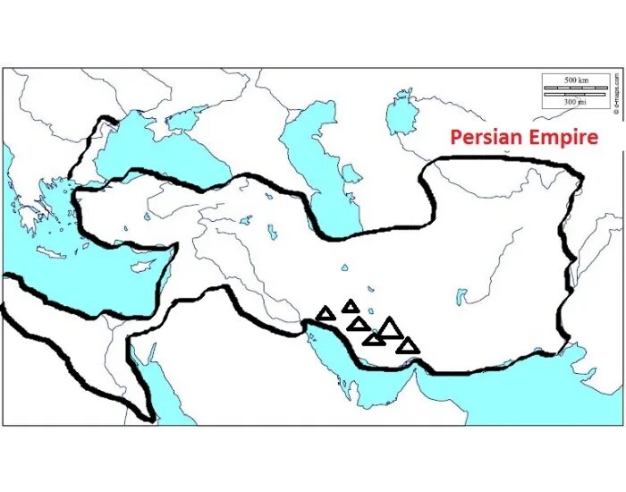 Древняя персия на карте 5 класс
