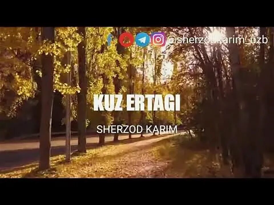 Куз эртаги. Kuz Simfoniyasi Sherzod Ortiqov.