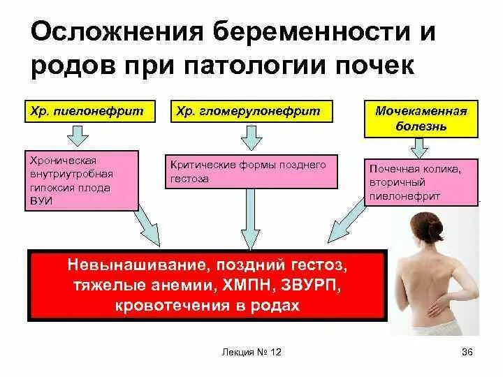 Проблемы беременности и родов. Осложениябеременности. Осложнения беременности. Осложнения беременности при заболеваниях почек. Осложнения при беременности и родов.