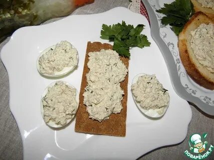 Треска с творожным сыром