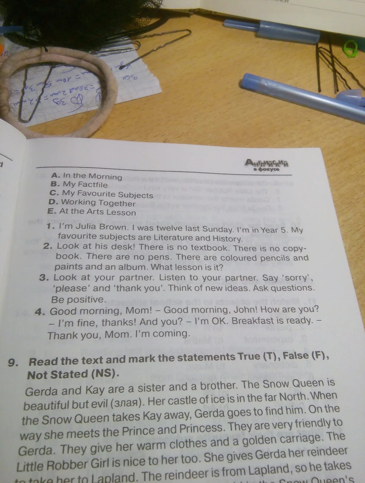 There is one extra statement. Read the text and Match the titles to the texts one title is Extra. Match the titles to the texts one title is Extra. Read the text and Match. Read the text and Match the titles.