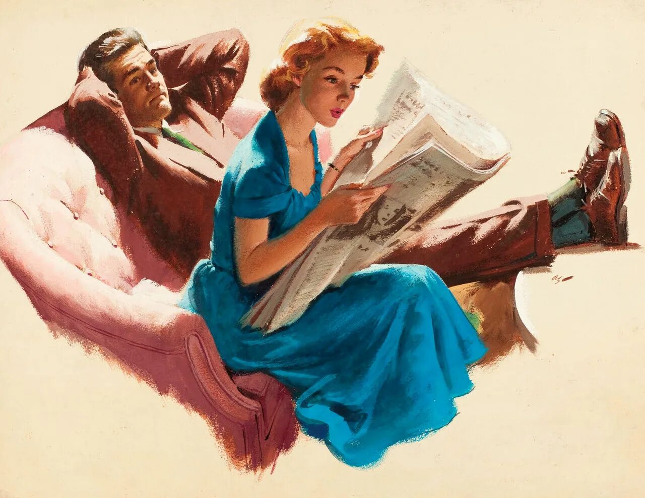 Художник-иллюстратор Arthur Saron Sarnoff.