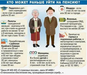 Многодетные на сколько раньше уходят пенсию