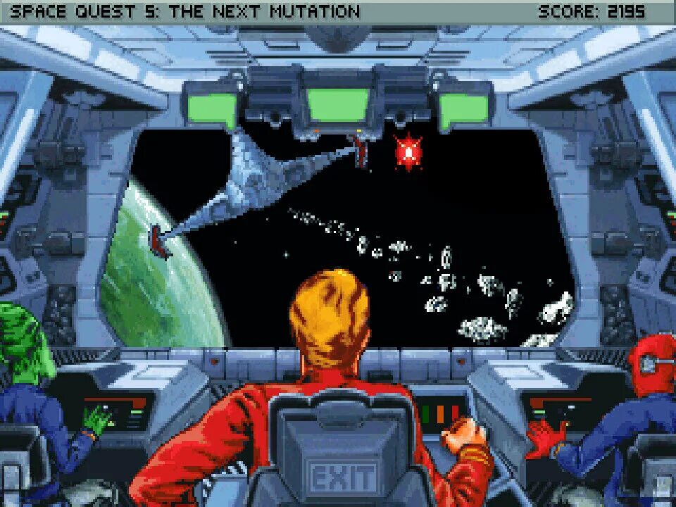 Space add file. Роджер вилко игра. roger wilco space quest. роджер вилко 5. space quest v the next mutation.