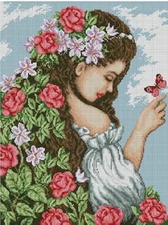 Вышиваем крестом картины