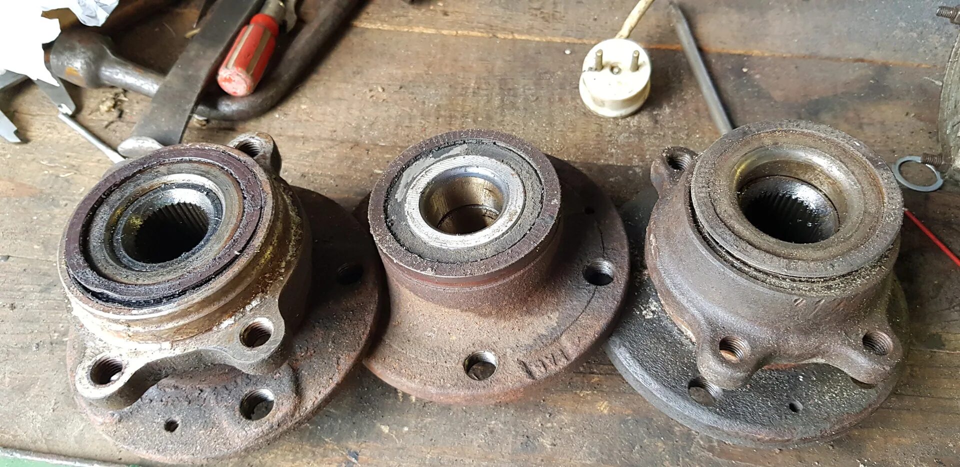 Замена переднего ступичного подшипника Passat b5 - Volkswagen Passat B5, 1,9 л, 