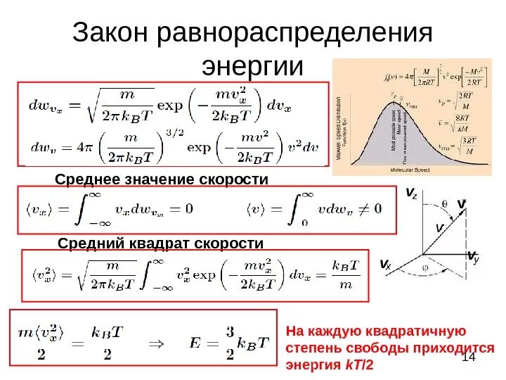 В соответствии с законом равномерного распределения энергии. Постулат о равнораспределении энергии по степеням свободы. теорема о равнораспределении энергии молекул по степеням свободы. принцип равнораспределения энергии по степеням свободы. теорема о равнораспределении энергии по степеням свободы.
